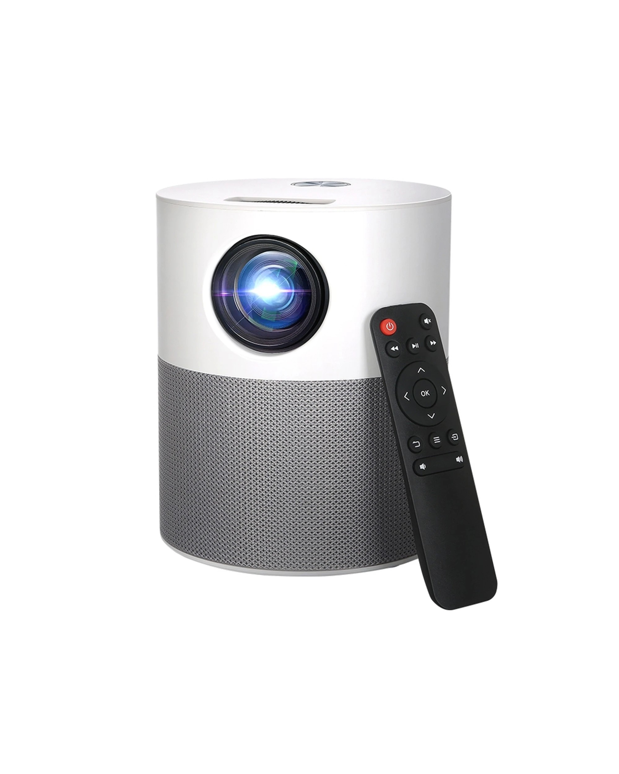 1 Devanti Portable Mini Video Projector 1080P Wifi Home Theater HDMI Carry Bag - Multi, 1 of 7