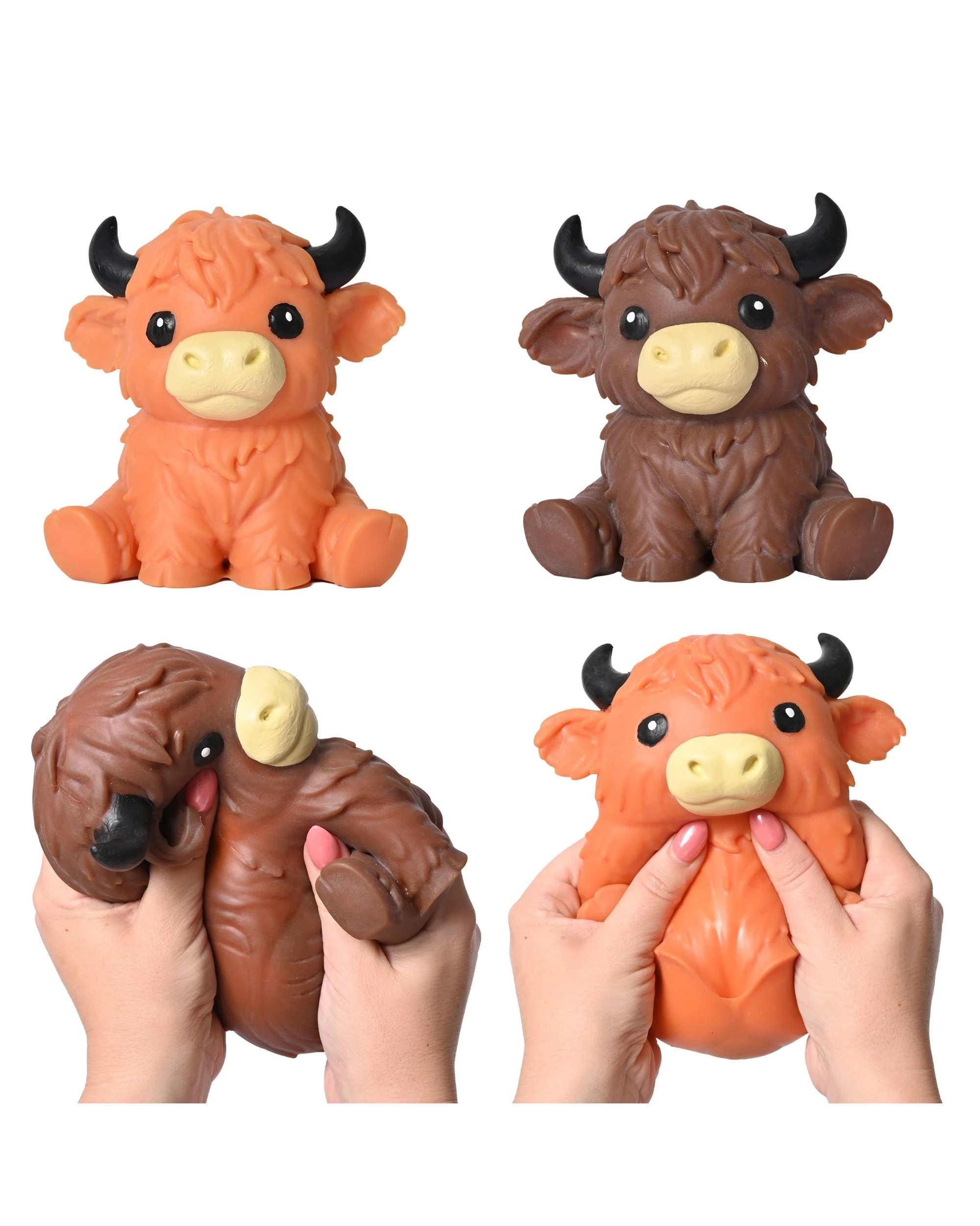 2 Sunny Days Highland Cow Squish Assortment, 2 of 6