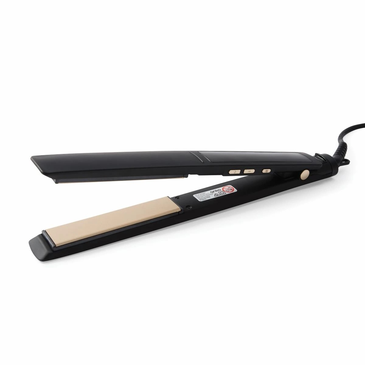 3 LCD Hair Straightener - Black, 3 of 8