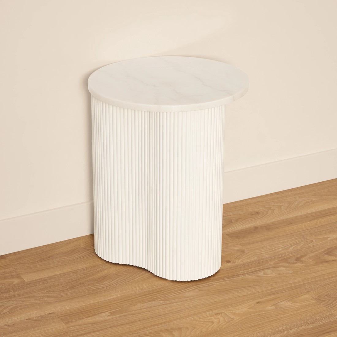 3 Round Marble Side Table, 3 of 5