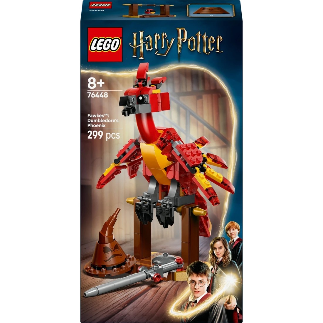 1 LEGO Harry Potter Fawkes: Dumbledore’s Phoenix 76448, 1 of 10