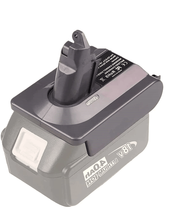 Hygieia Battery Converter For Makita 18V To Dyson - Grey