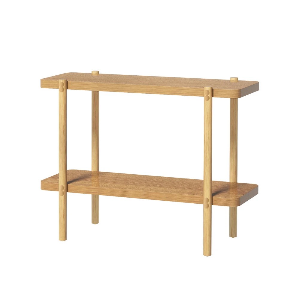 1 Artiss Console Table 92CM 2 - Natural, 1 of 3
