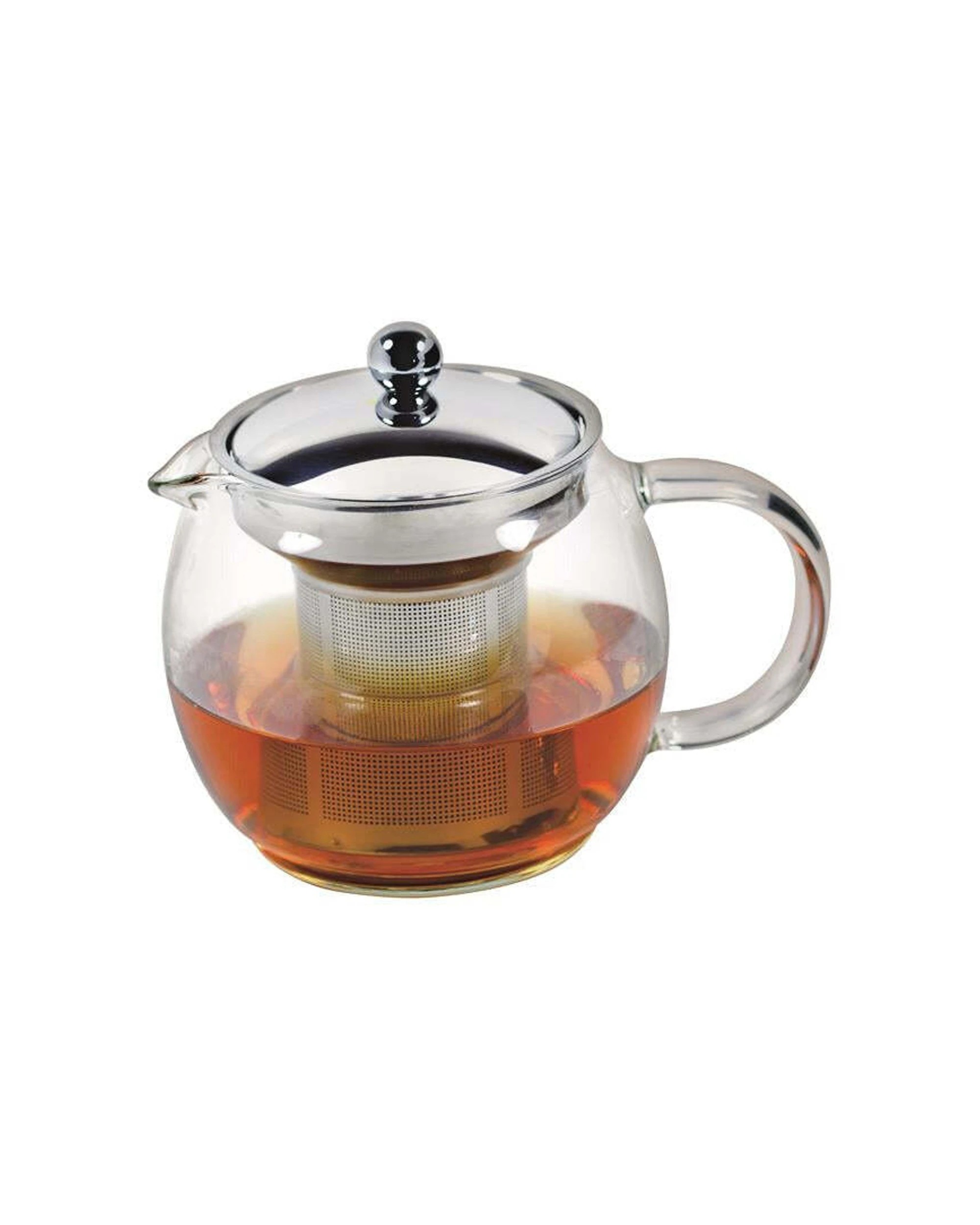 1 Avanti Eden 750ml Glass Teapot With Stainless Steel Infuser Kettle - Clear, 1 of 1