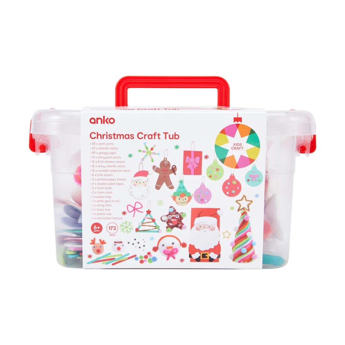 1 Christmas Craft Tub - Assorted, 1 of 5