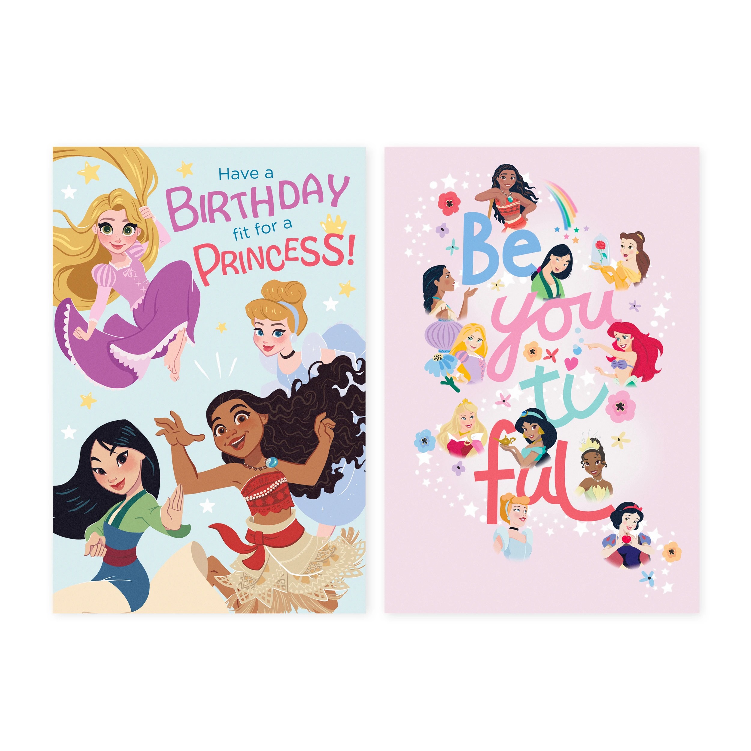 2 12 Pack Hallmark Birthday Cards - Disney Princess, 2 of 4