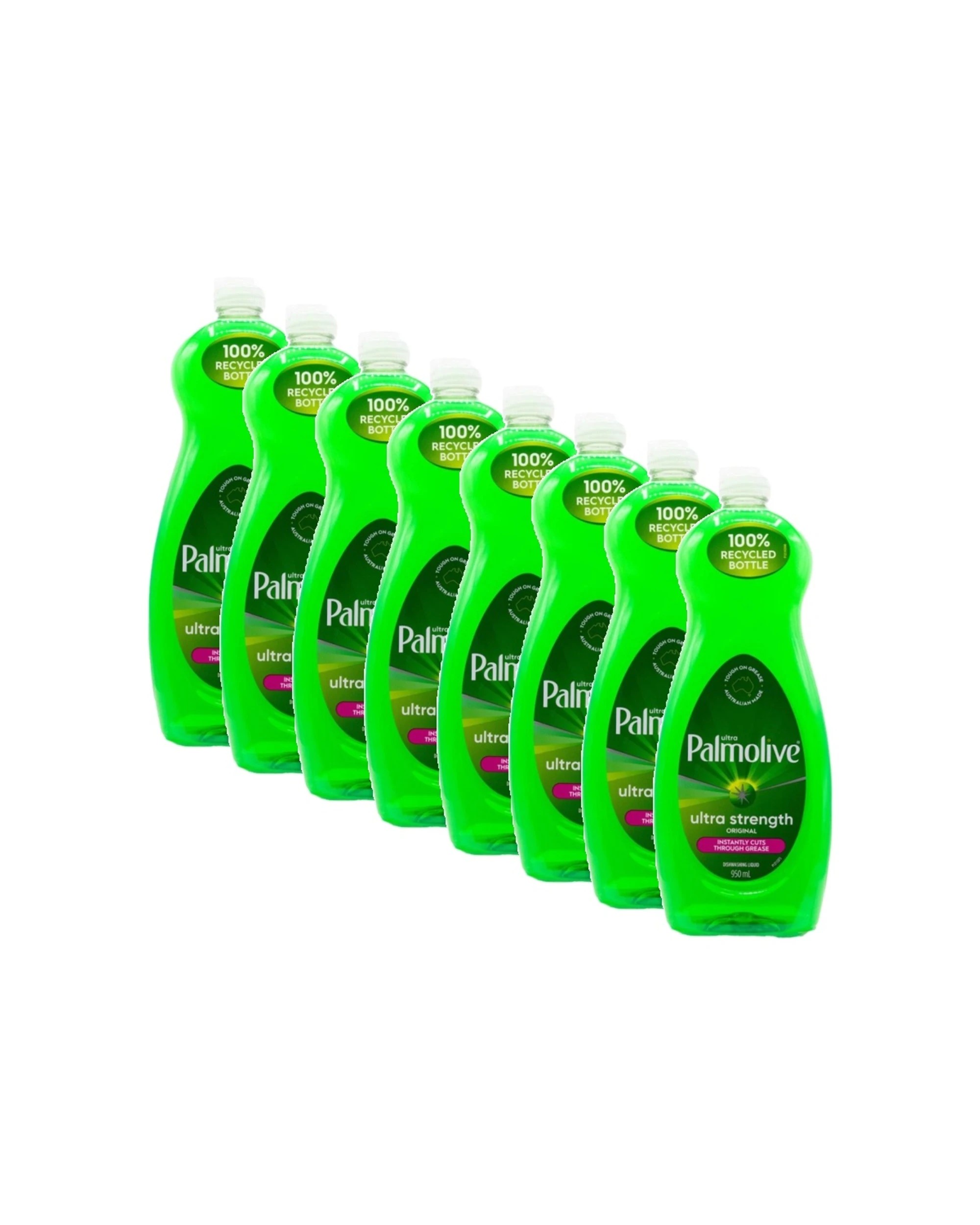 1 Palmolive 8PK Ultra Strength Cuts Grease Dishwashing Liquid 950ml - Green, 1 of 4