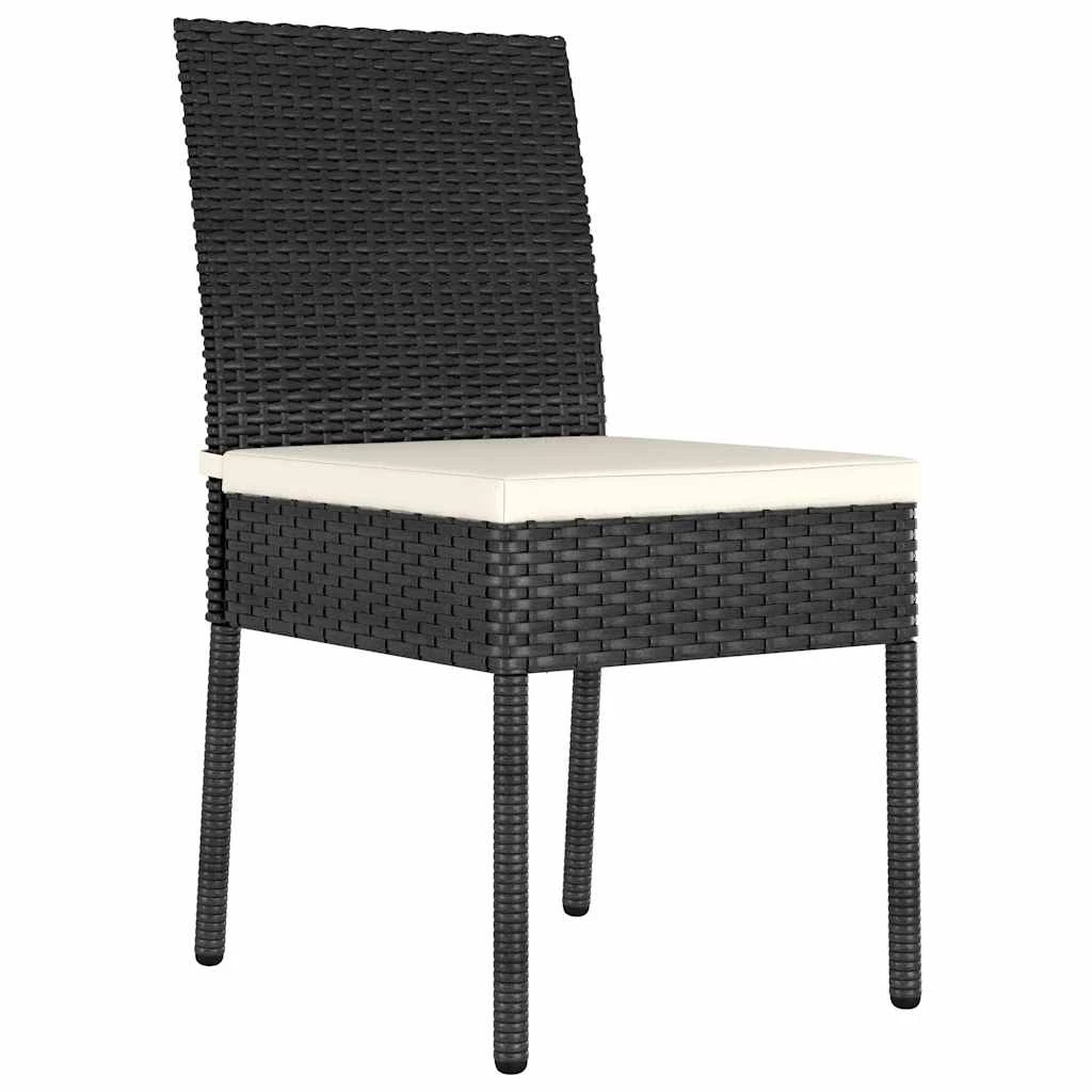 2 vidaXL Dining chair Durable - Black, 2 of 6