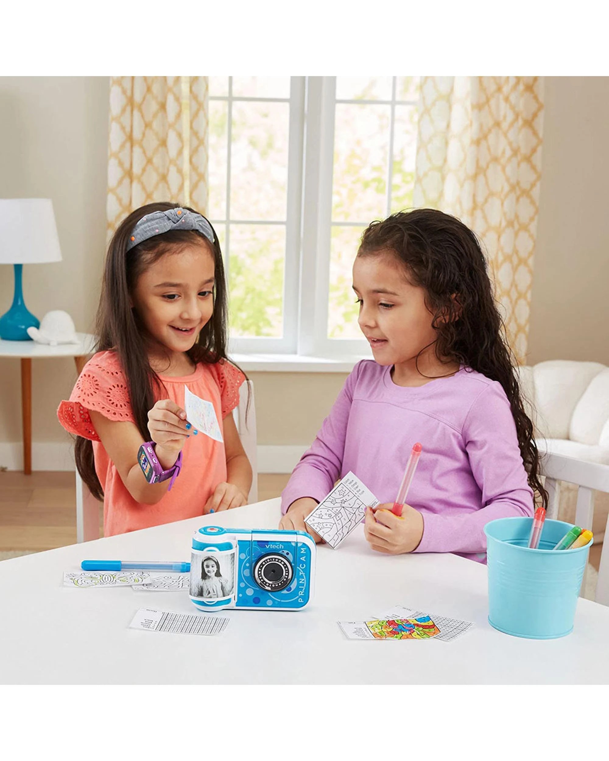 7 VTech Electronics VTech KidiZoom PrintCam Blue, 7 of 7