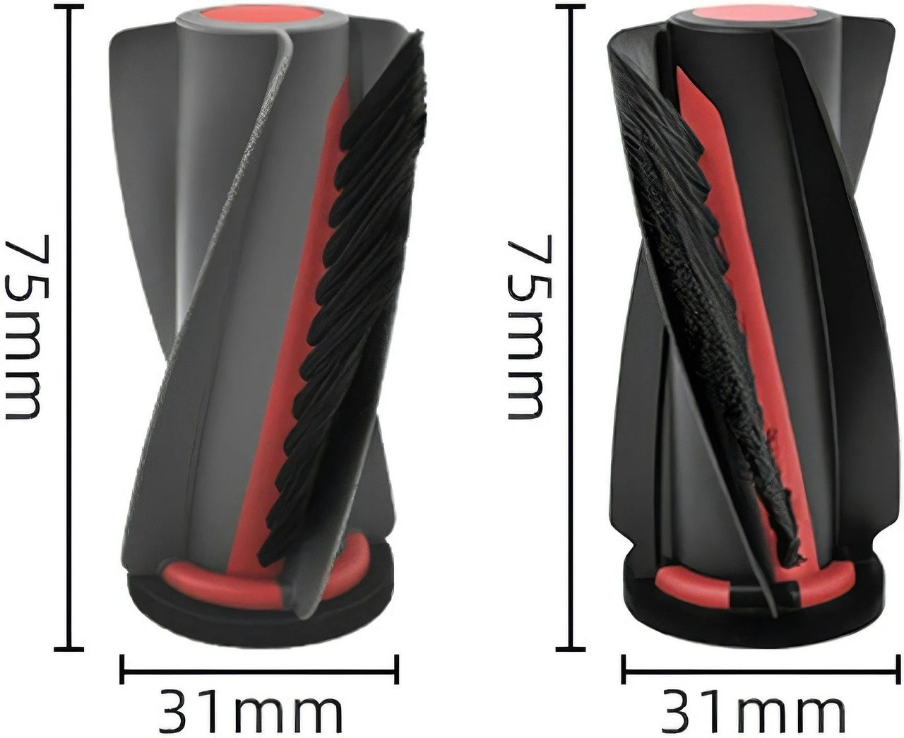 4 Hygieia 2 Roller Brush For Eufy Omni E25 & E28 Robot Vacuum Cleaners - Grey, 4 of 6