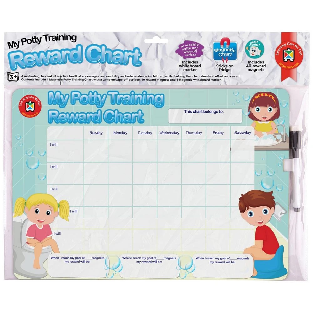 1 Learning Can Be Fun My Potty Training Reward Chart, 1 of 1