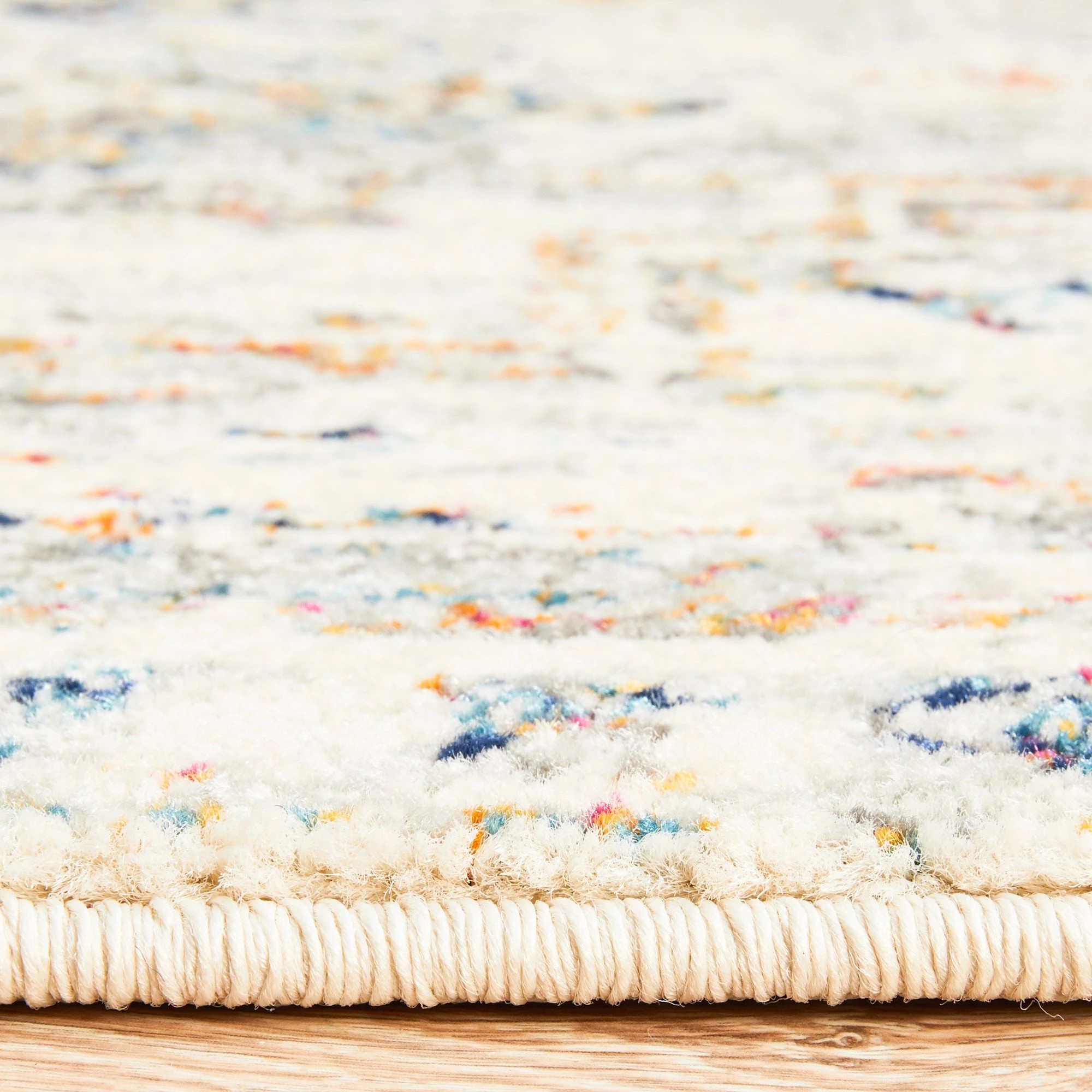 7 Common Ground Rugs Era 911 290x200cm - Large Indoor Floor Rug - White, 7 of 9