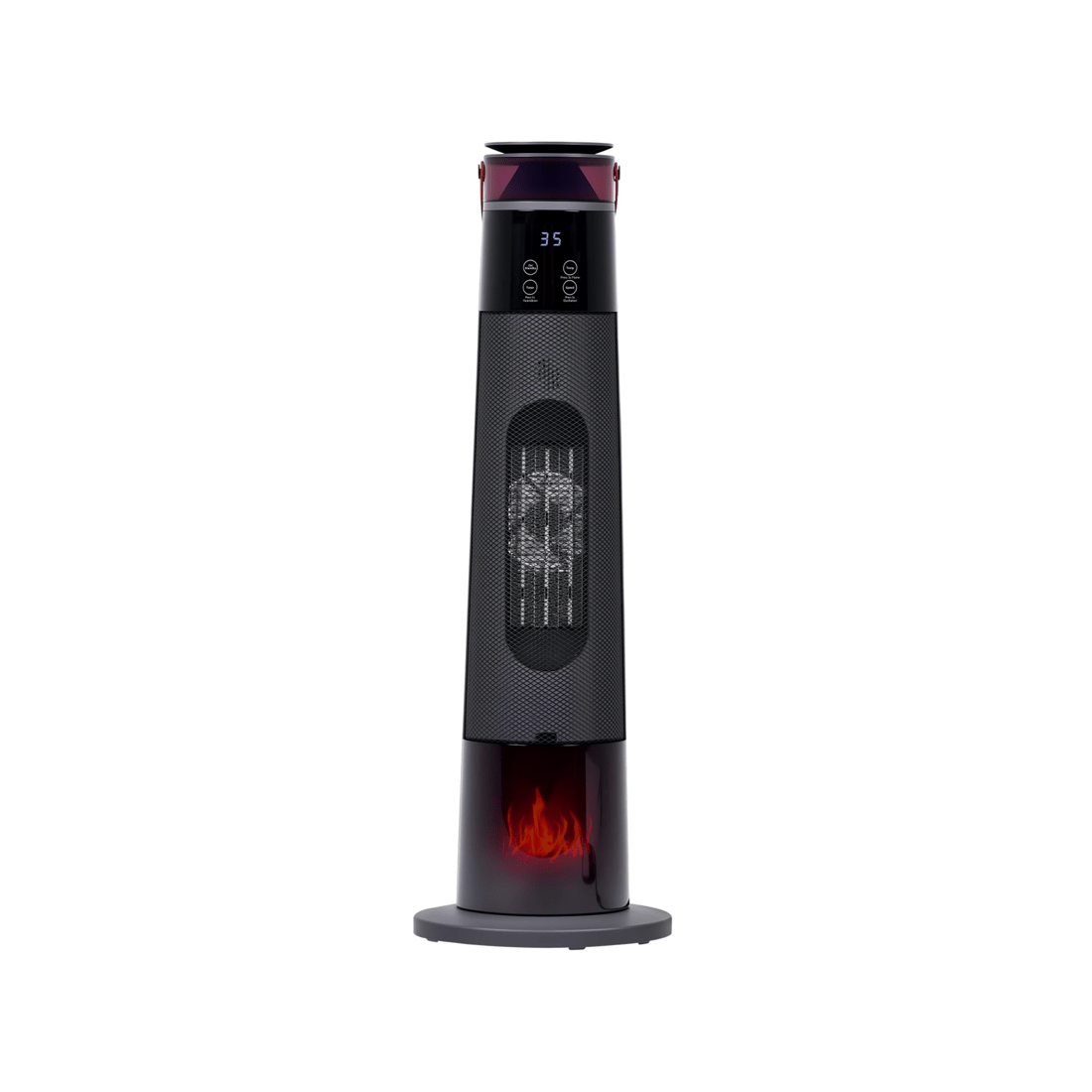 6 ADVWIN 2000W Ceramic Heater with Humidifier Remote Control Black, 6 of 7