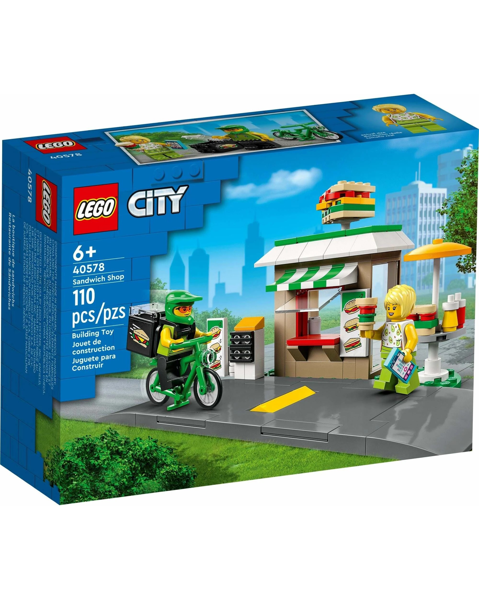 1 LEGO 40578 City Sandwich Shop, 1 of 1