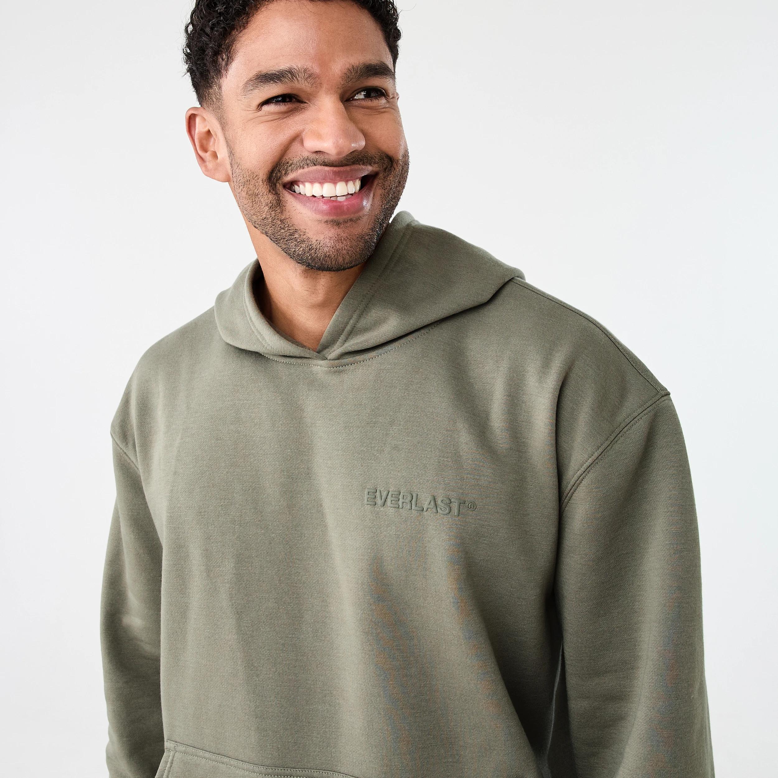 4 Everlast Mens Oversized Hoodie EVERLAST DRY HERB, 4 of 8