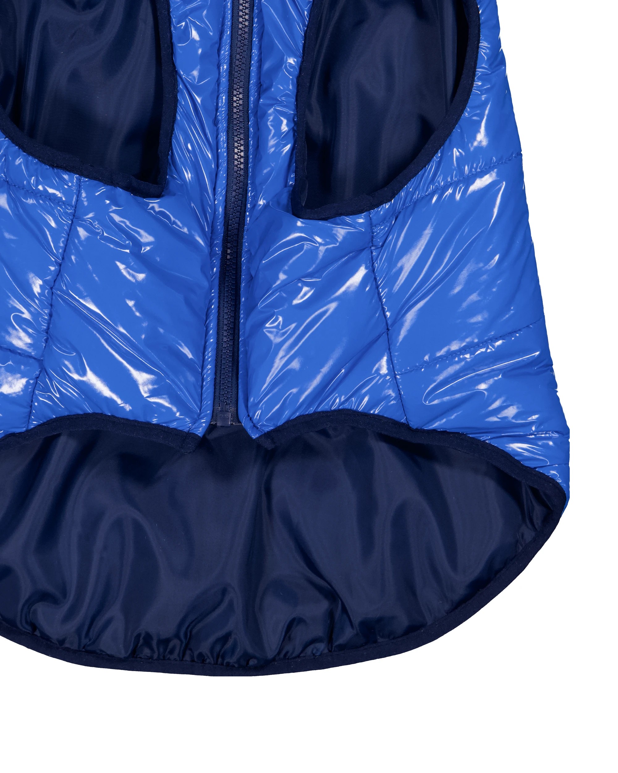 8 Pet Shine Puffer - Extra Large, Blue and Navy, 8 of 10