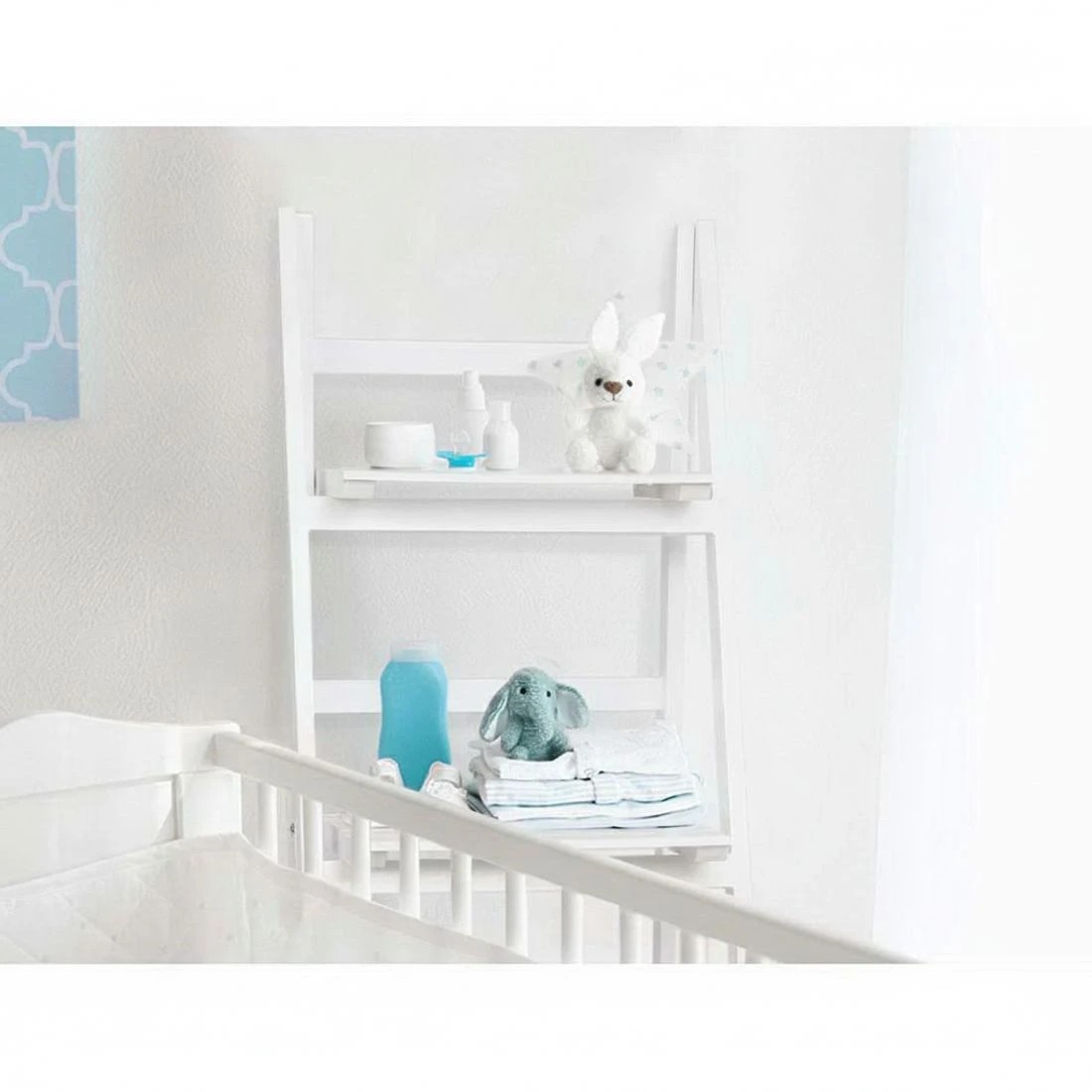 5 Artiss Bookshelf Corner Shelf 3 Tiers - White, 5 of 6