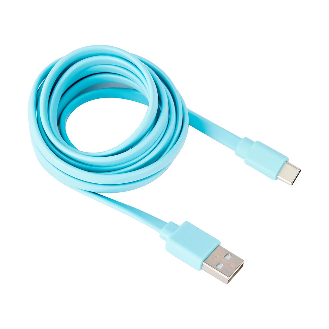 1 USBC Metal Cable 2m - Teal, 1 of 4