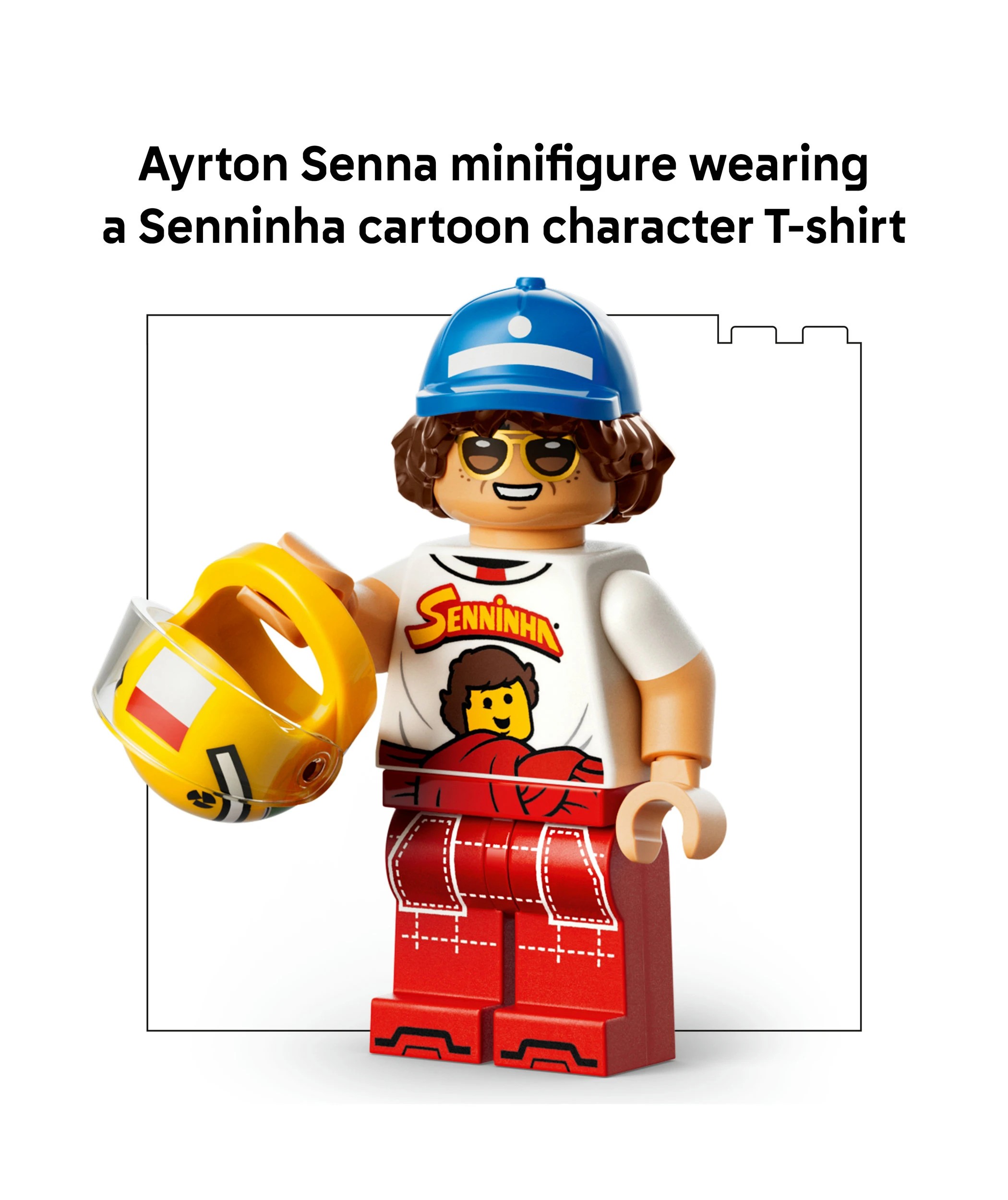 7 LEGO Editions Formula 1 Ayrton Senna Helmet 43024, 7 of 10