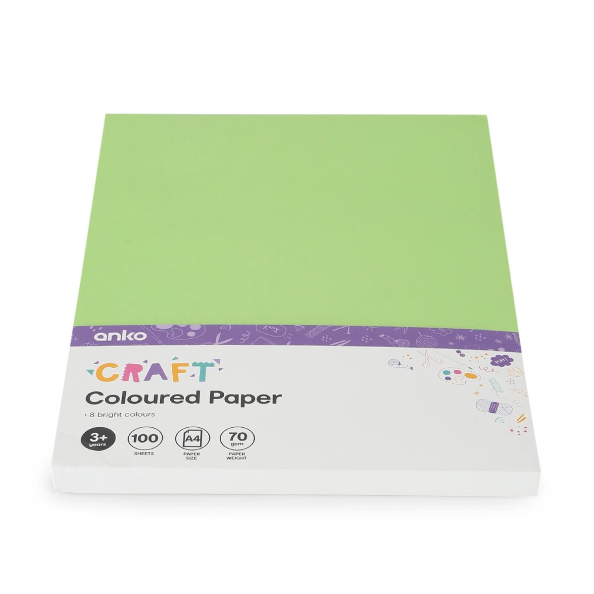 6 Coloured Paper, 6 of 6