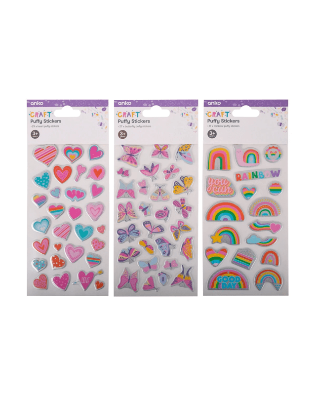 Puffy Stickers - Asso