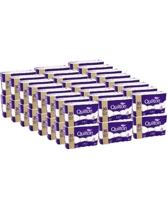 Quilton Toilet Tissue 3 Ply 30 Pack x 48