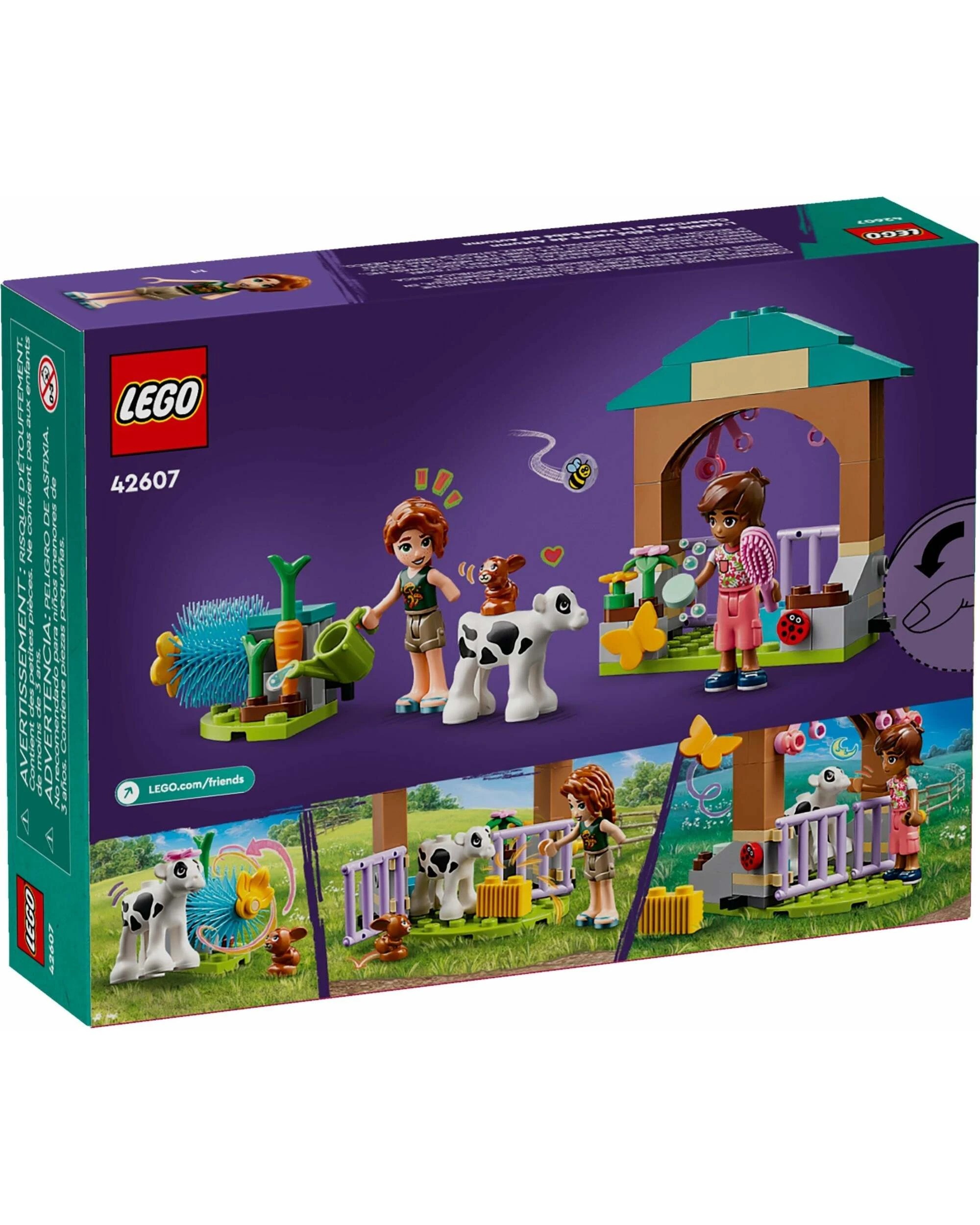 2 LEGO Friends 42607 Autumn's Baby Cow Shed, 2 of 5