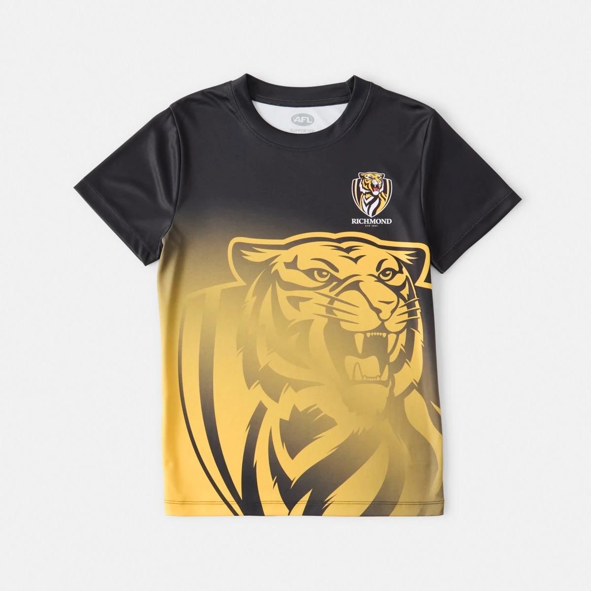 9 Official AFL Kids Training T-shirt Richmond, 9 of 10