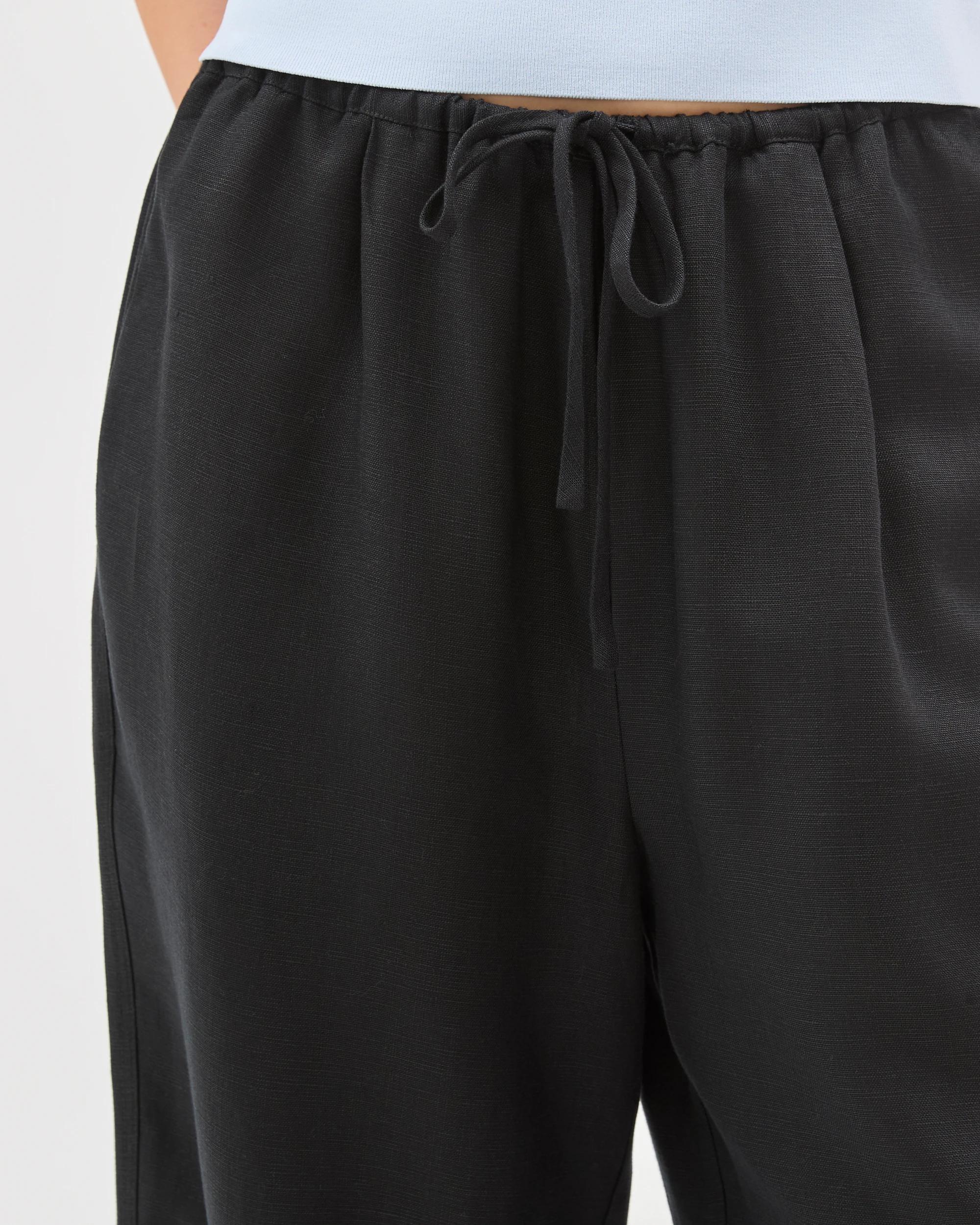 5 Lily Loves Wide Leg Pants BLACK, 5 of 6