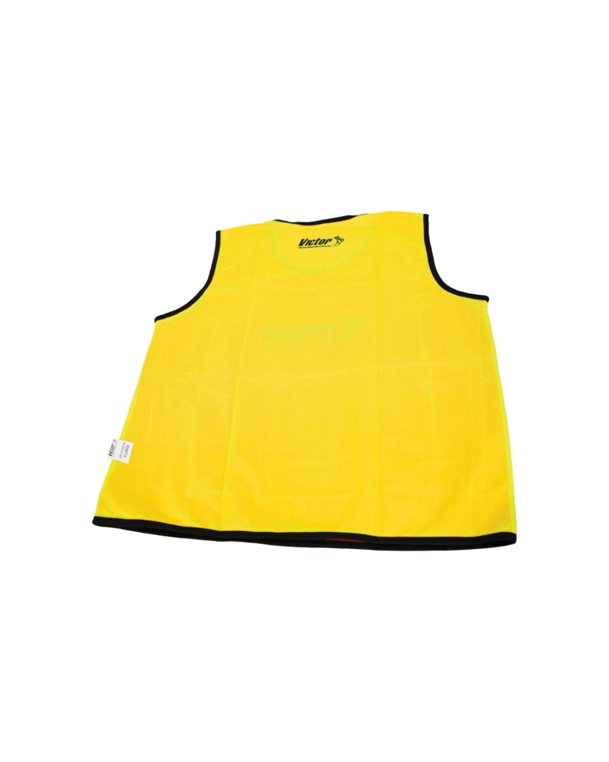 2 Victor Sports Reversible Lightweight Fitness Training Vest Breathable Junior - Orange, 2 of 3