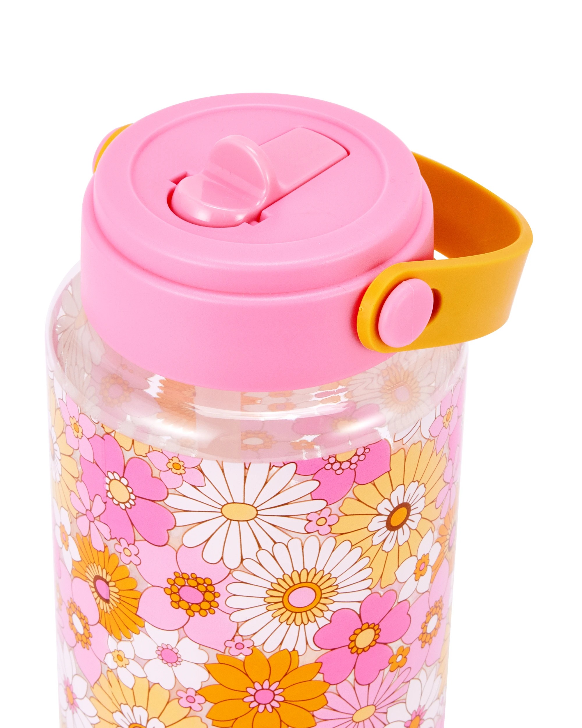 4 1L Drink Bottle with Handle - Flower, 4 of 7