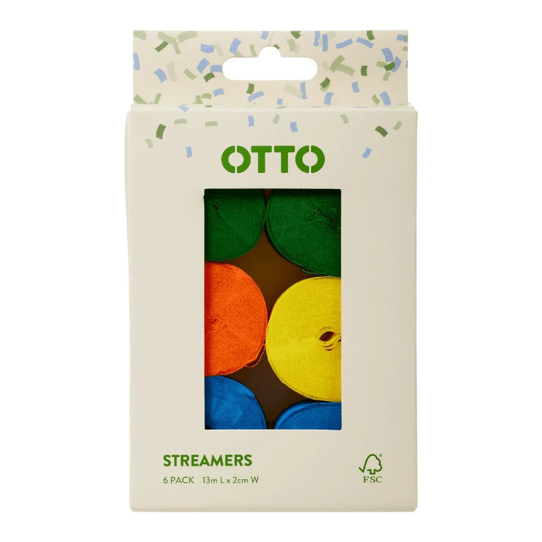 2 Otto Dinosaur Streamers 6 Pack, 2 of 4