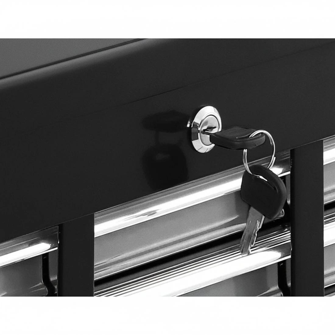 4 Giantz 10 Drawer Tool Box Cabinet Chest Toolbox Storage Garage Organiser - Multi, 4 of 5