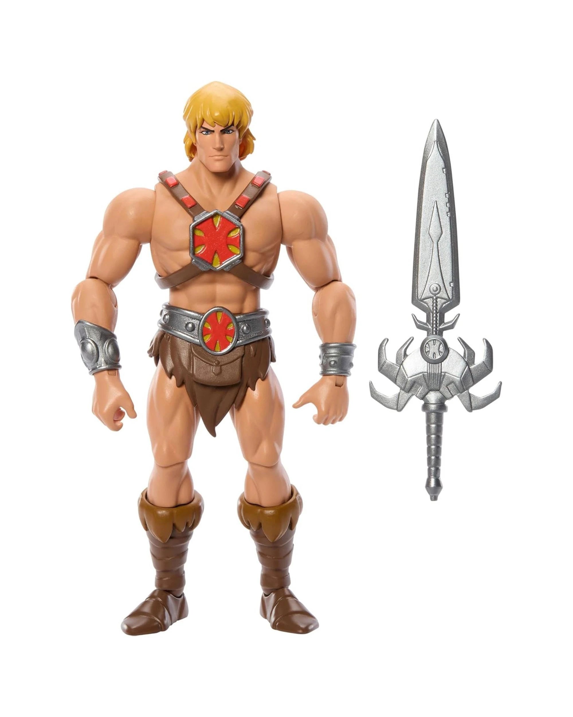 2 He-Man and the Masters of the Universe Origins Cartoon Collection 200X He-Man 5.5 inch Action Figure, 2 of 6