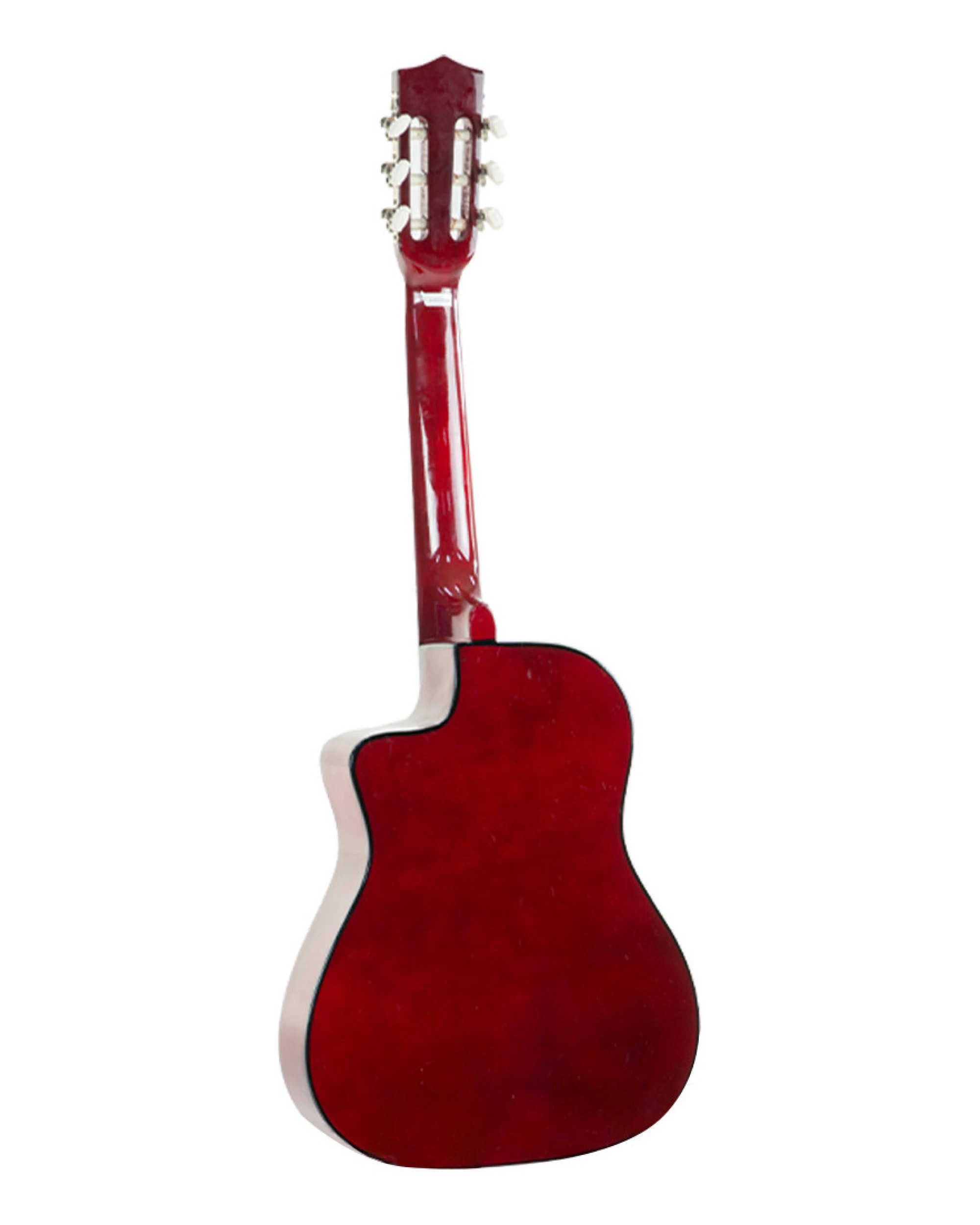 2 Karrera Childrens Acoustic Cutaway Wooden Strings Guitar Ideal Kids Gift Half Size Musical Instrument, 2 of 3
