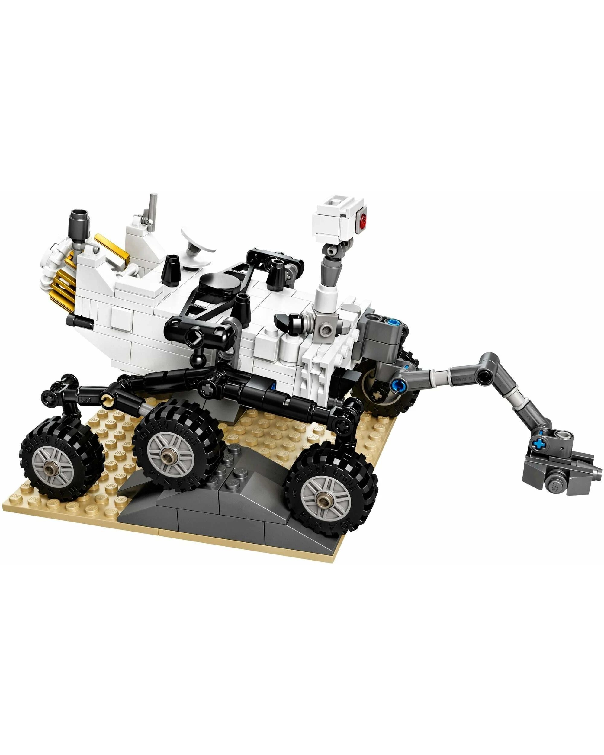 1 LEGO 21104 NASA Curiosity Rover: Build the Mars Science Lab!, 1 of 1