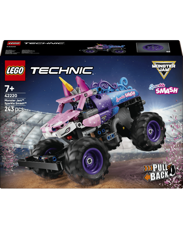 LEGO Technic Monster Jam Sparkle Smash Pull-Back 4