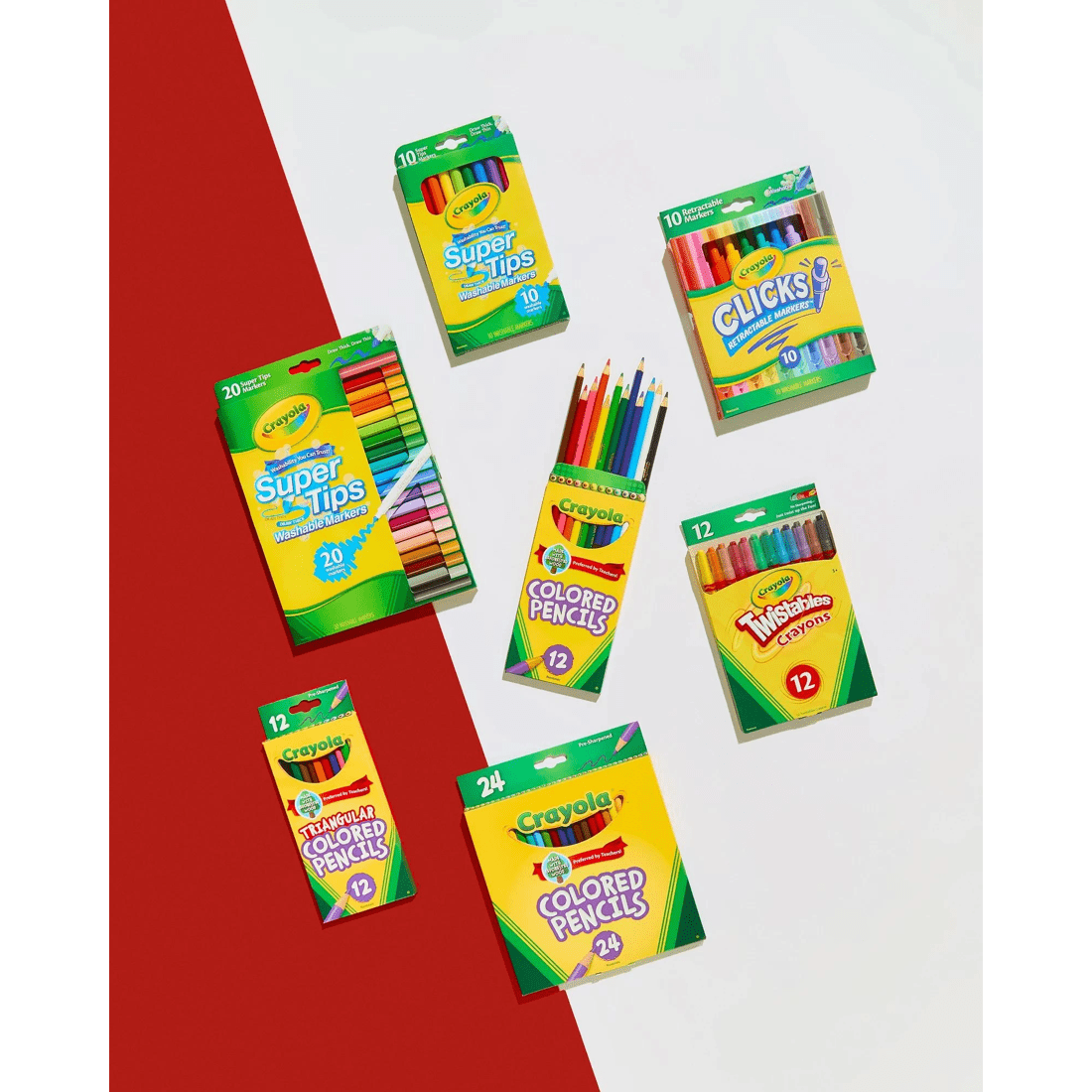 7 Crayola Clicks 10 Pack Retractable Markers - Multi, 7 of 7