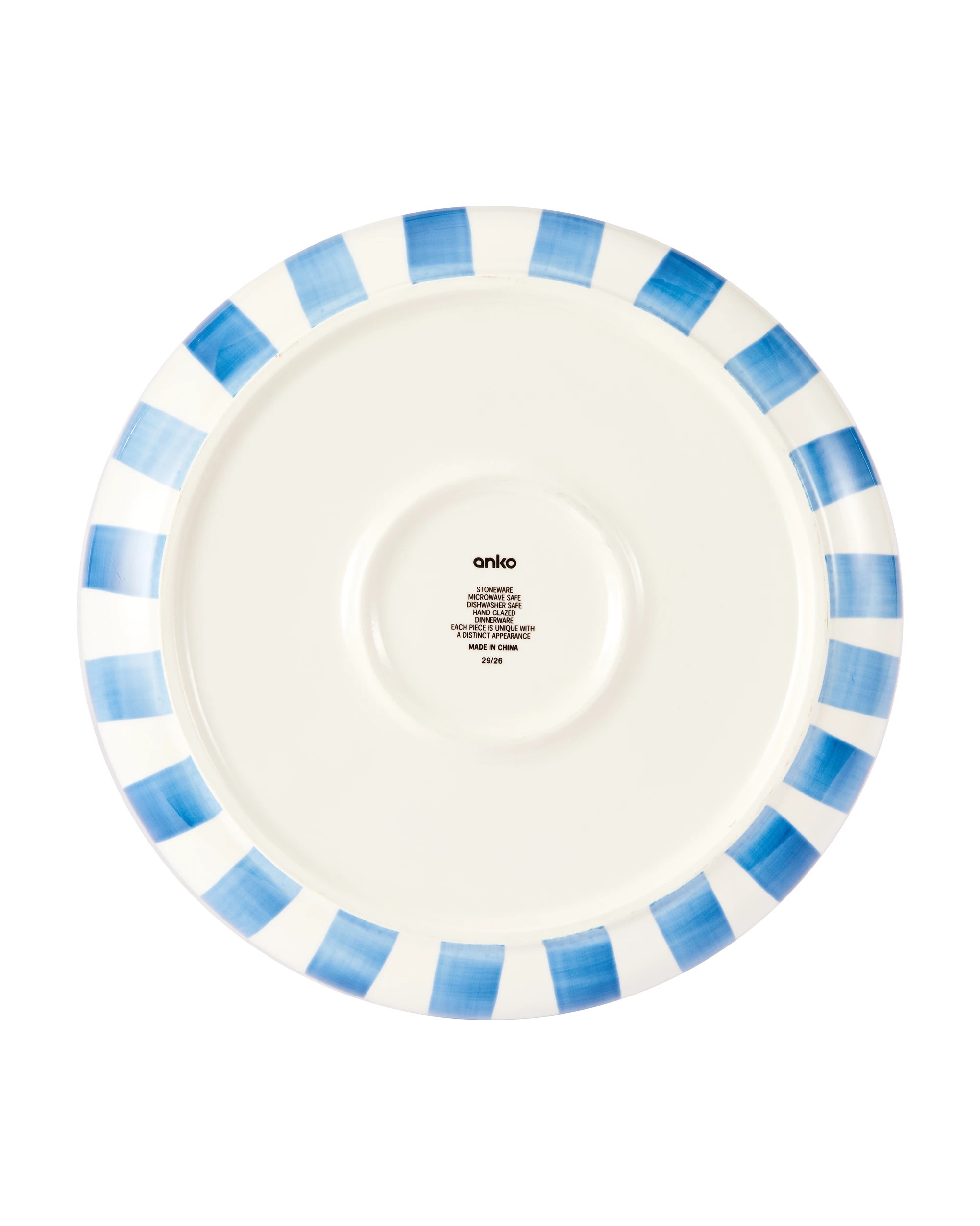 4 Blue Stripe Serving Bowl, 4 of 4