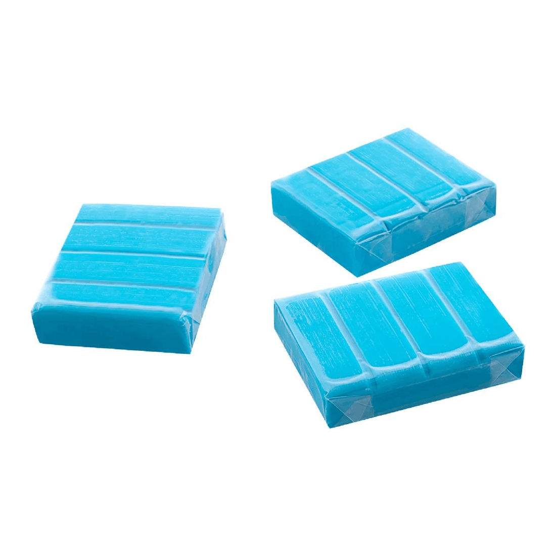 4 Born Oven Bake Polymer Clay Turquoise 3 Pack, 4 of 4