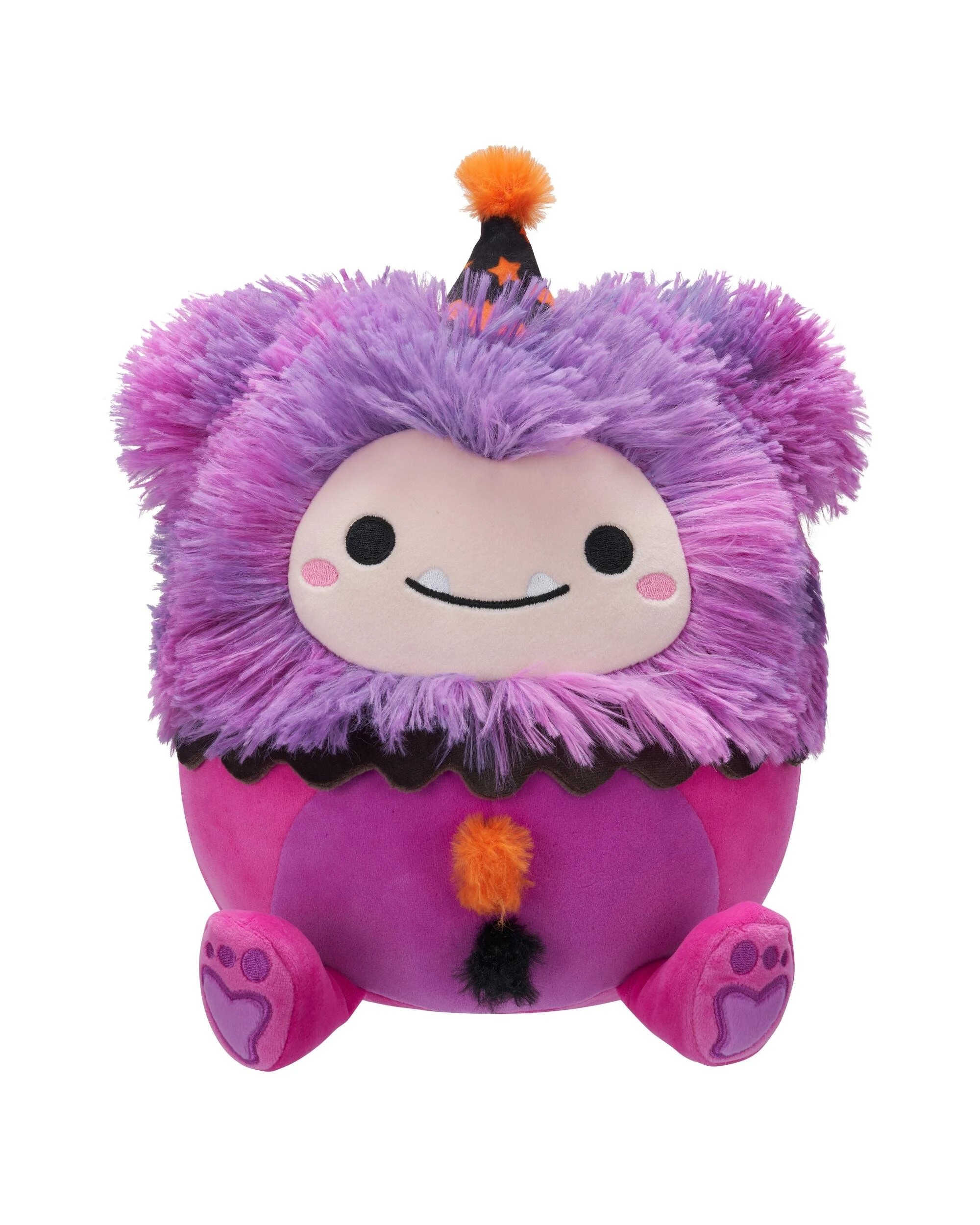 1 Squishmallows Halloween Woxie the Bigfoot in Clown Costume 5 inch Plush - Multi, 1 of 4