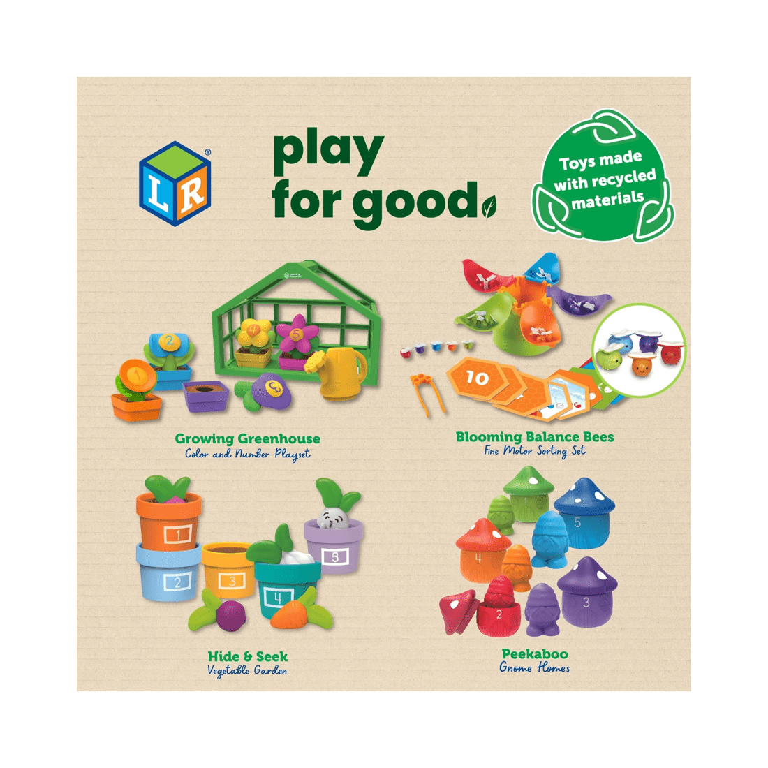 7 Learning Resources Growing Greenhouse Color and Number Playset, 7 of 7