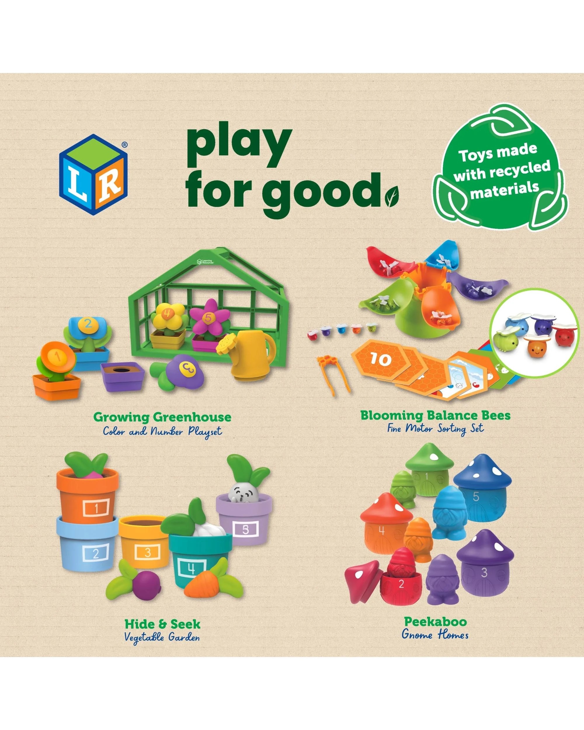 7 Learning Resources Growing Greenhouse Color and Number Playset, 7 of 7