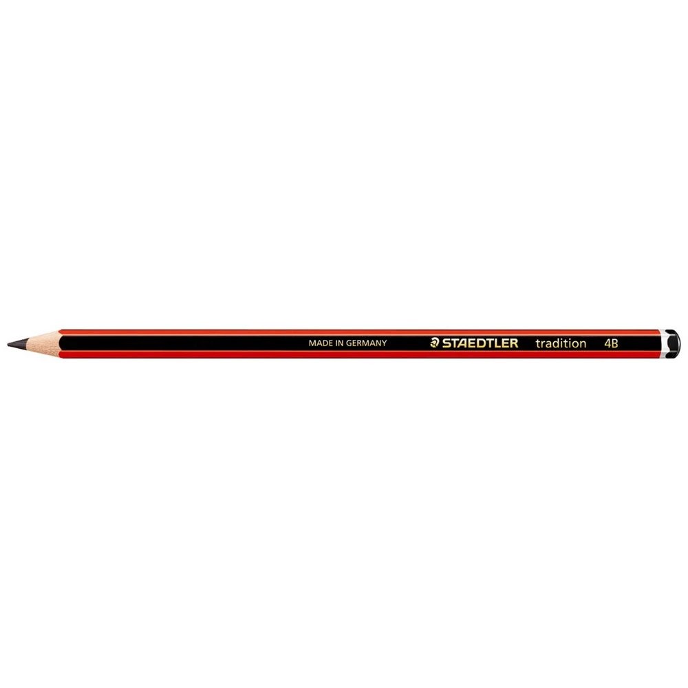 1 Staedtler Tradition Graphite Pencil 4B, 1 of 6