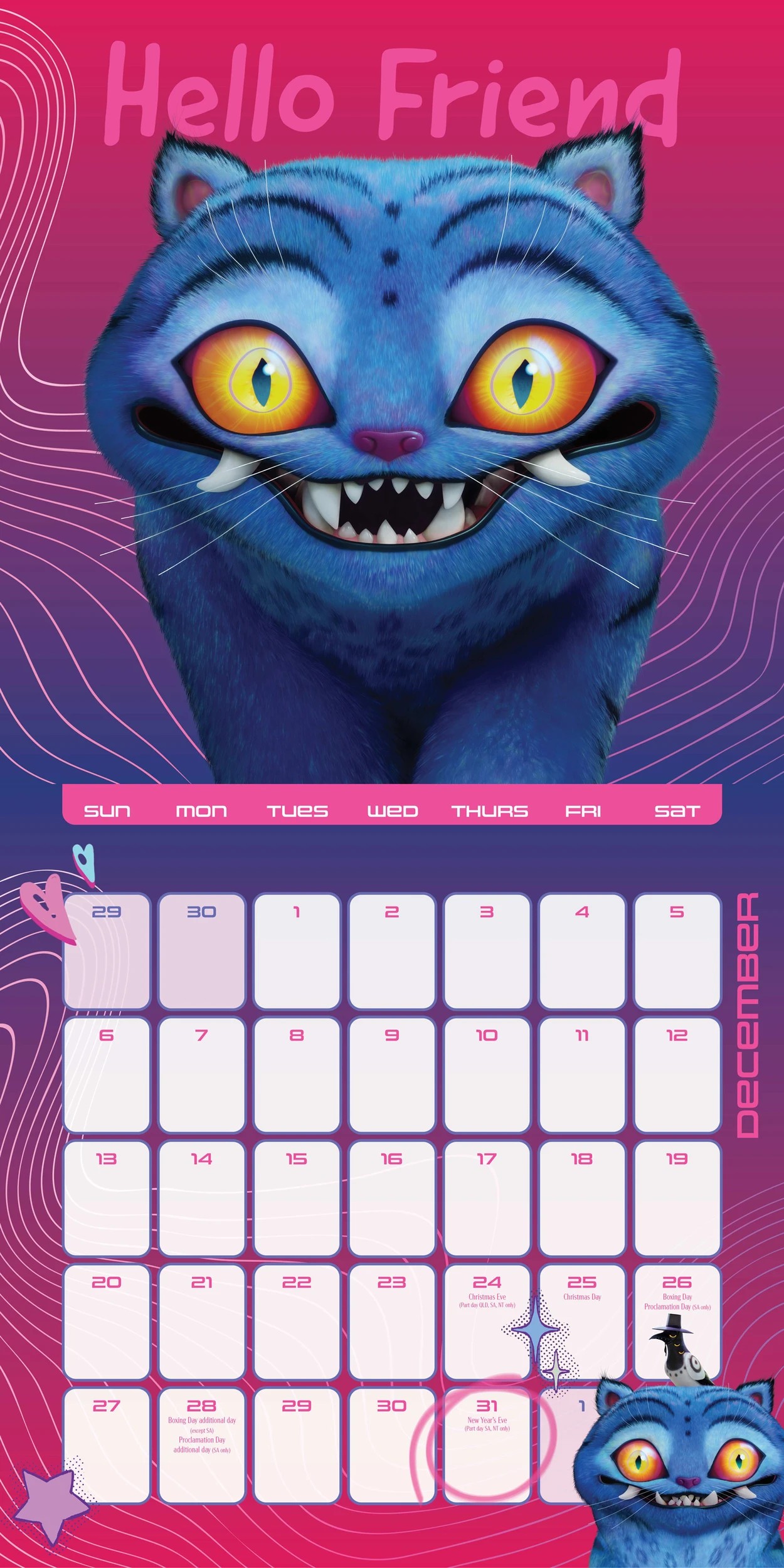 5 2026 Netflix K-Pop Demon Hunters Calendar, 5 of 5