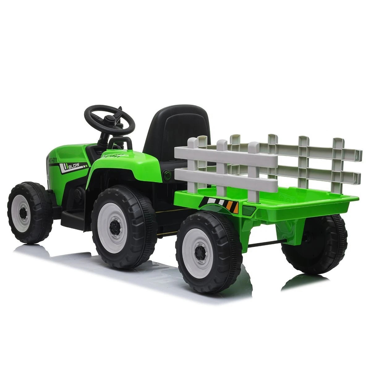 2 AUSWAY Kids Farm Tractor Electric Ride On Toys, 2 of 8