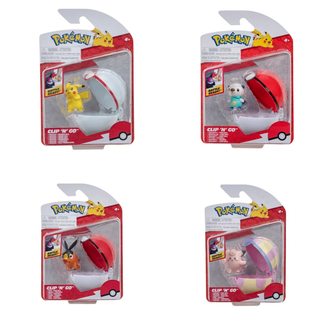 1 Pokemon Clip 'N' Go Ball Playset - Assorted, 1 of 8