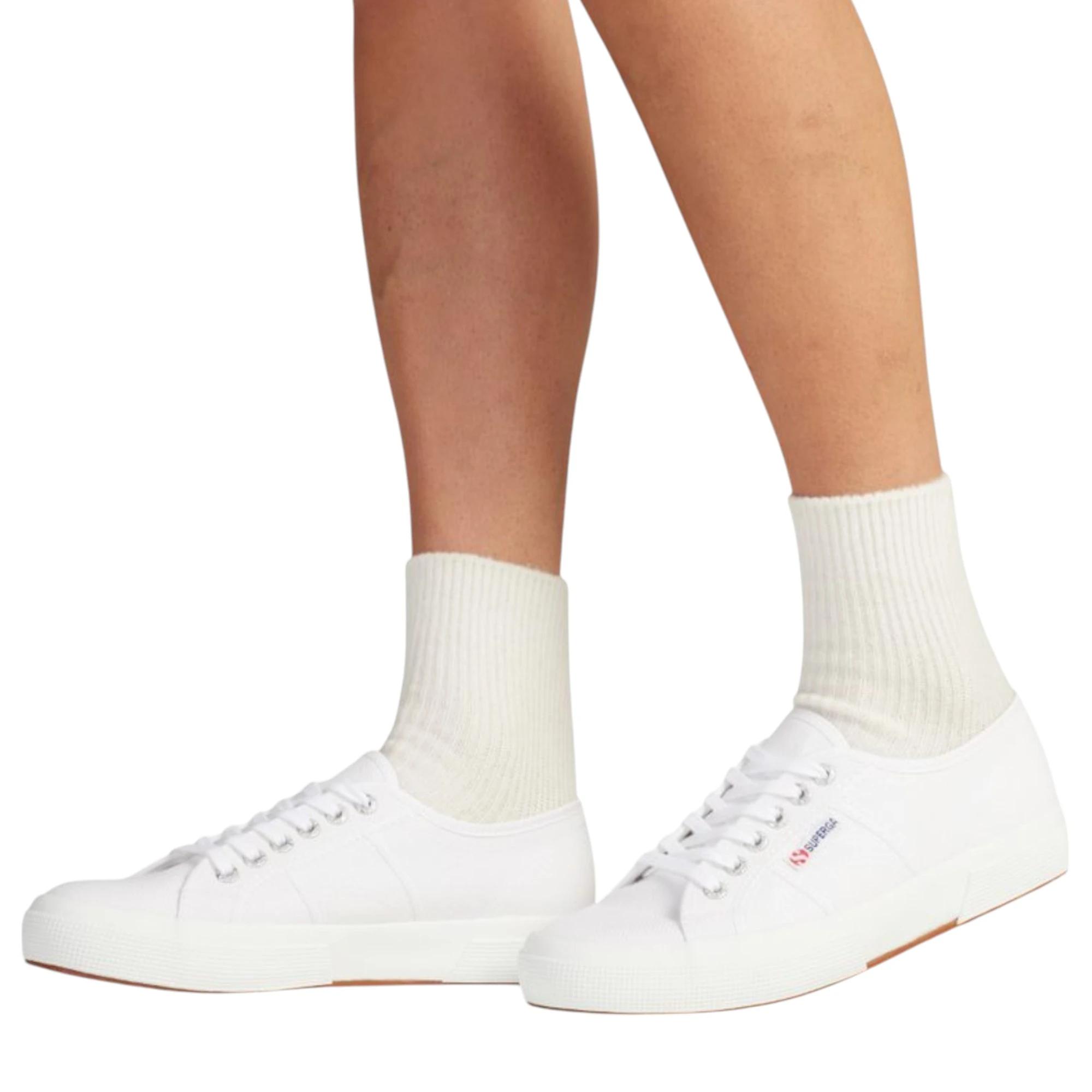 6 Superga Unisex 2750 Cotu Classic White Casual Shoes WHITE, 6 of 7