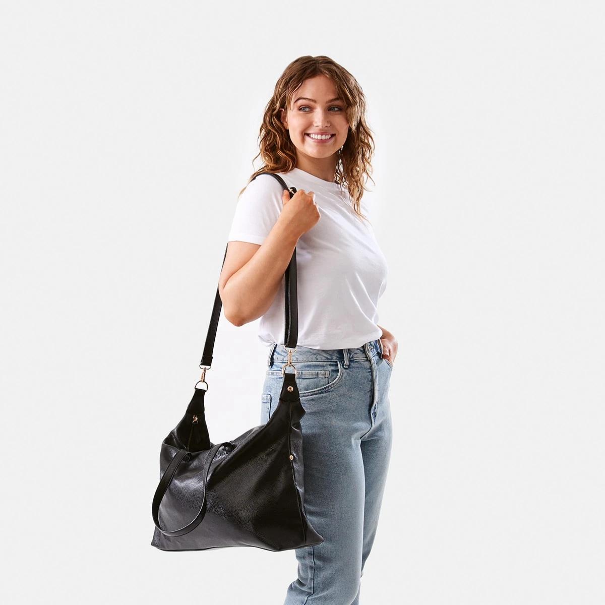 4 Weekender Tote Bag BLACK, 4 of 6