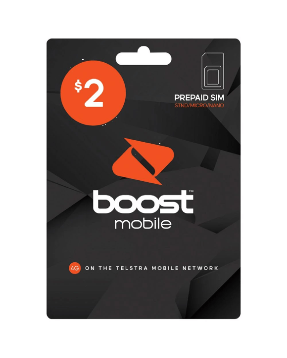 Boost $2 Prepaid SIM